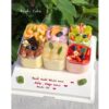 Set panna cotta sinh nhật mix vị đa dạng – panna cotta trái cây tươi mềm mịn, phù hợp tiệc và quà tặng từ Archi Cake.