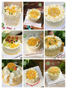 Mousse Bắp Hạnh Nhân ít ngọt rõ mùi vị bắp tại Archi Cake