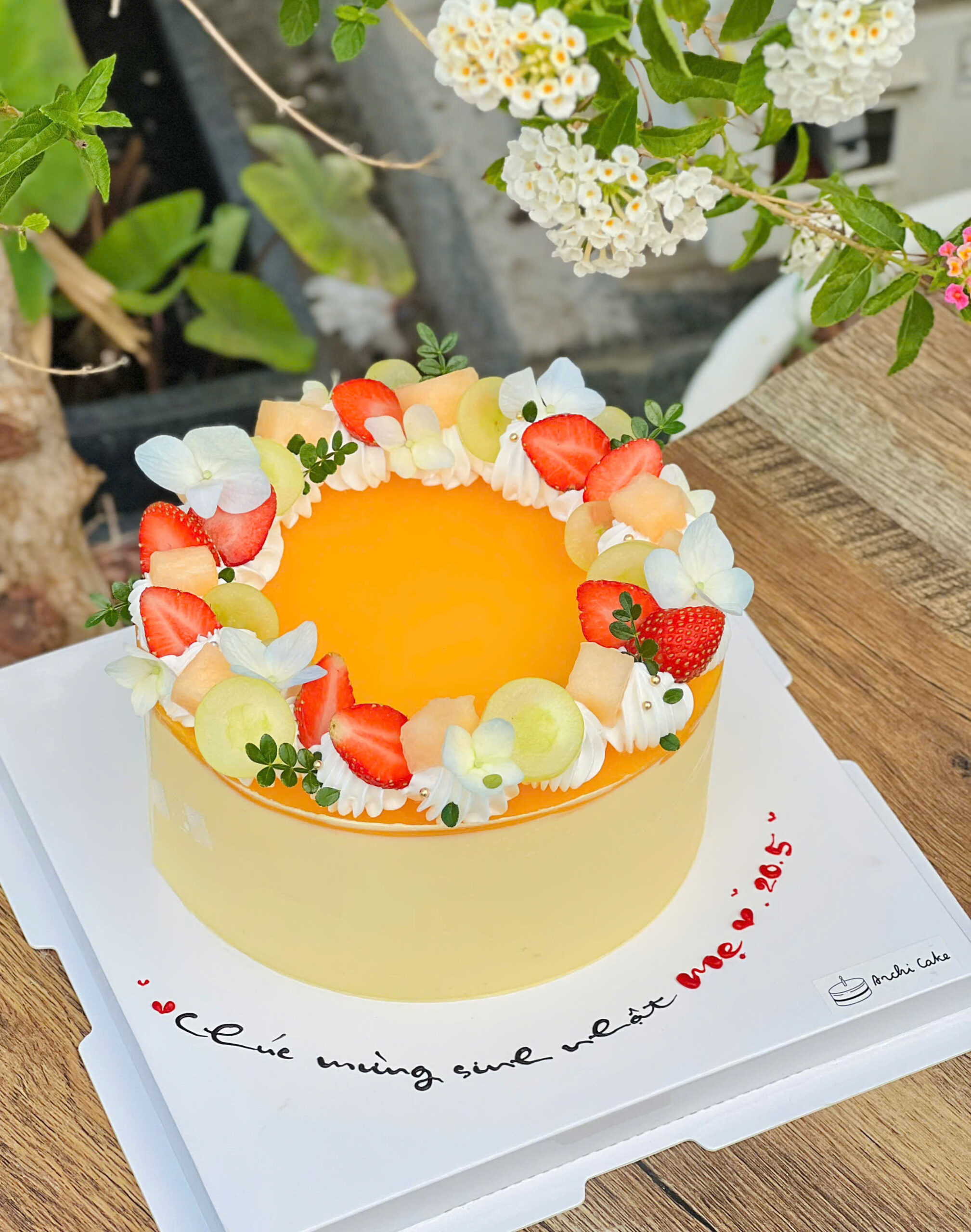 Mousse chanh dây tươi mát cho mùa hè có tại Archi Cake
