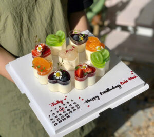 Bánh sinh nhật panna cotta mềm tan, ngọt dịu, không gây ngấy tại Archi Cake