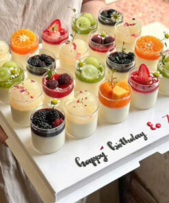 Panacotta Dạng tròn