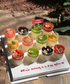 Panacotta Dạng tròn
